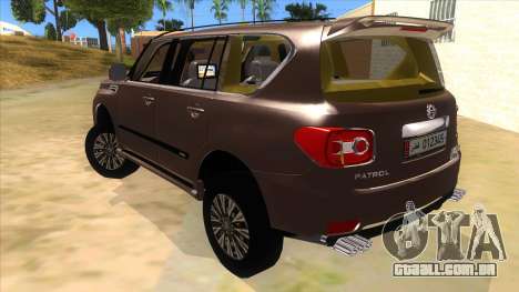 Nissan Patrol 2016 para GTA San Andreas