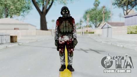 Black Mesa - Wounded HECU Marine v1 para GTA San Andreas