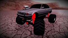 BMW M5 E34 Monster Truck para GTA San Andreas