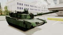 M1A2 Abrams Woodland Croatian para GTA San Andreas