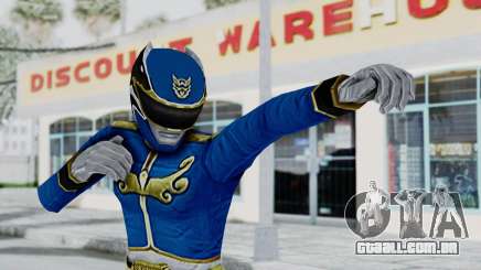 Power Rangers Megaforce - Blue para GTA San Andreas