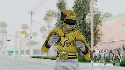 Power Rangers Megaforce - Yellow para GTA San Andreas