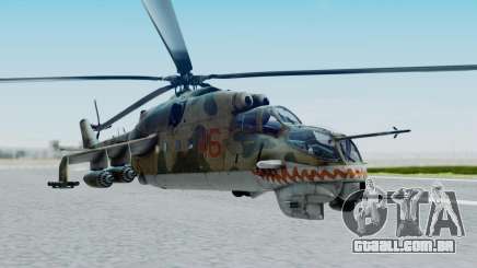 Mi-24V Russian Air Force 46 para GTA San Andreas