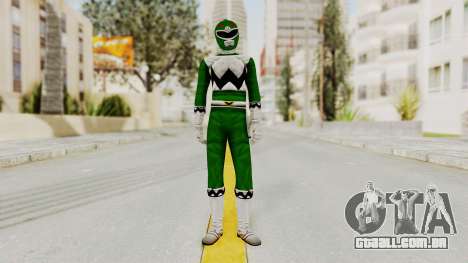 Power Rangers Lost Galaxy - Green para GTA San Andreas