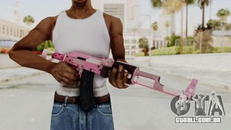 Assault Rifle Pink para GTA San Andreas