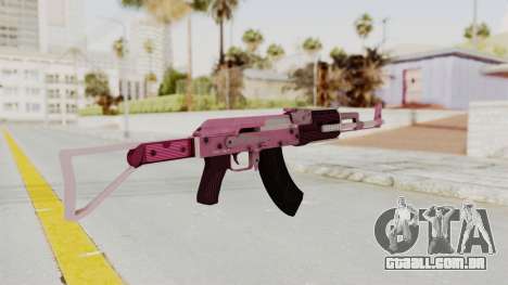 Assault Rifle Pink para GTA San Andreas