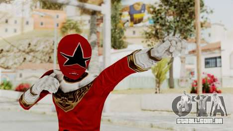 Power Ranger Zeo - Red para GTA San Andreas