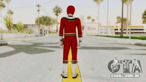 Power Ranger Zeo - Red para GTA San Andreas