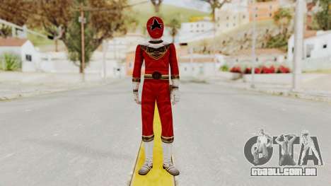 Power Ranger Zeo - Red para GTA San Andreas