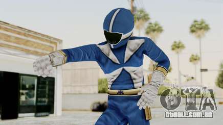 Power Rangers Lightspeed Rescue - Blue para GTA San Andreas