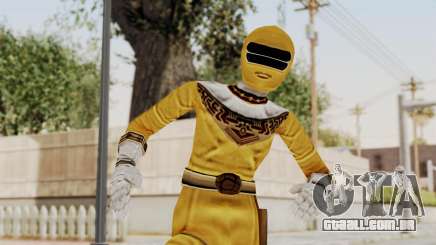 Power Ranger Zeo - Yellow para GTA San Andreas