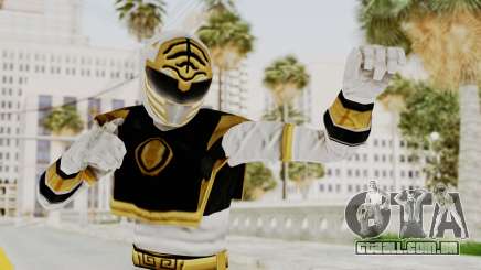 Mighty Morphin Power Rangers - White para GTA San Andreas