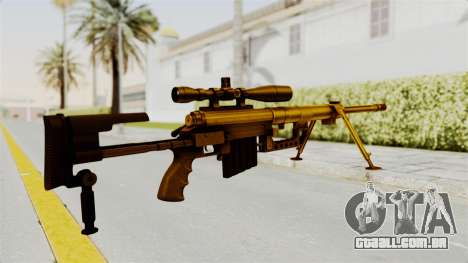 Cheytac M200 Intervention Gold para GTA San Andreas