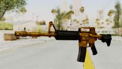 M4A1 Gold para GTA San Andreas