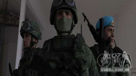 Modern Russian Soldiers pack para GTA San Andreas