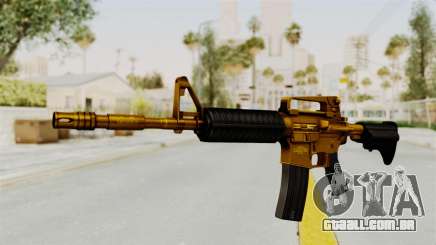 M4A1 Gold para GTA San Andreas