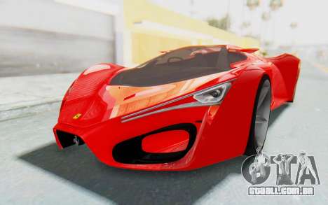 Ferrari F80 Concept 2015 Beta para GTA San Andreas