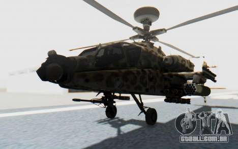 AH-64 Apache Leopard para GTA San Andreas