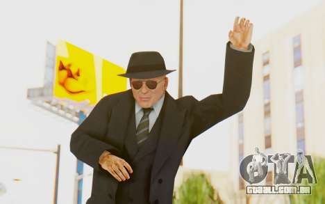 Mafia 2 - Jimmy Vendetta Black Suit para GTA San Andreas