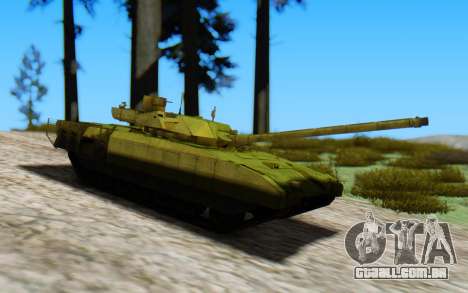 T-14 Armata Green para GTA San Andreas