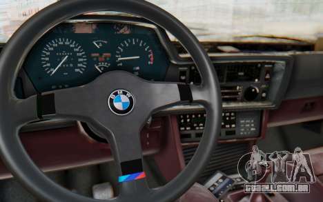 BMW M635 CSi (E24) 1984 IVF PJ1 para GTA San Andreas