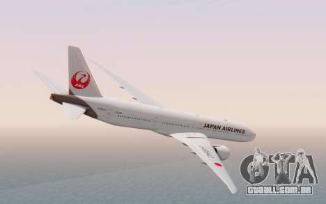 Boeing 777-300ER Japan Airlines v2 para GTA San Andreas