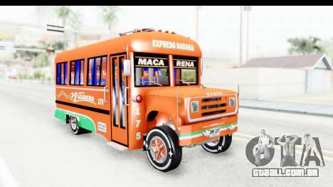 Dodge D600 v2 Bus para GTA San Andreas