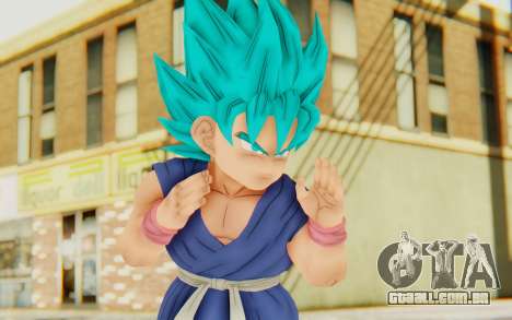 Dragon Ball Xenoverse Goku Kid GT SSGSS para GTA San Andreas