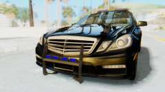 Mercedes-Benz E63 German Police Blue para GTA San Andreas