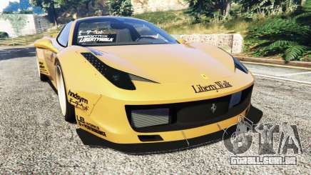 Ferrari 458 Spider [Liberty Walk] para GTA 5