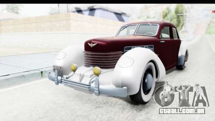 Cord 812 Charged Beverly Low Chrome para GTA San Andreas