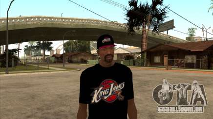 King James T-Shirt para GTA San Andreas