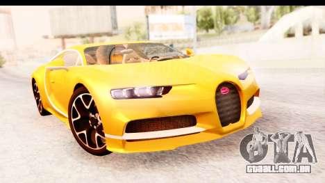 Bugatti Chiron 2017 v2.0 Updated para GTA San Andreas