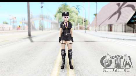 Dead Or Alive 5 - Christie Cop para GTA San Andreas