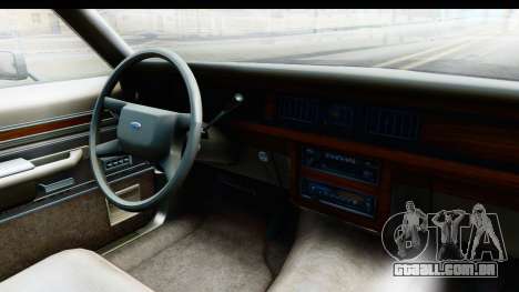 Ford LTD Crown Victoria 1987 para GTA San Andreas