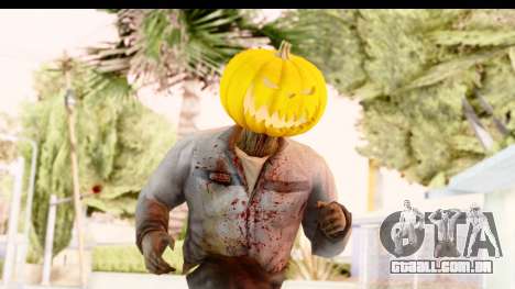 Left 4 Dead 2 - Zombie Pumpkin para GTA San Andreas