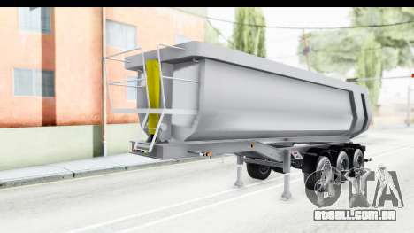 Trailer Volvo Dumper para GTA San Andreas