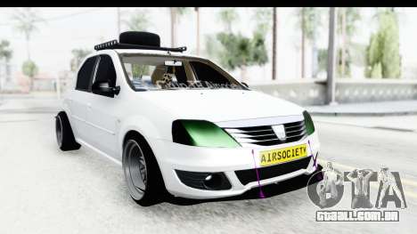 Dacia Logan Coil para GTA San Andreas