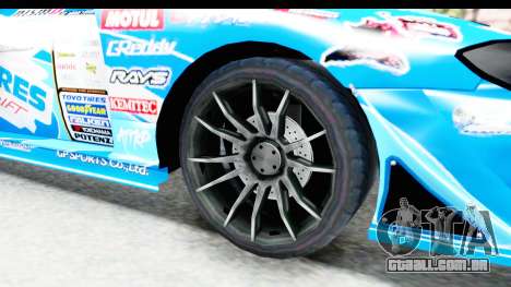 Nissan Silvia S15 D1GP Blue Toyo Tires para GTA San Andreas