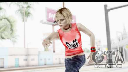 Silent Hill 3 - Heather Sporty Red Duff Beer para GTA San Andreas