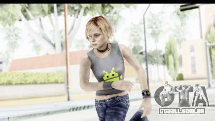 Silent Hill 3 - Heather Sporty Gray Pixel Droid para GTA San Andreas