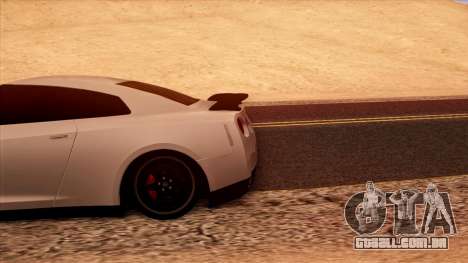 Nissan GT-R R35 para GTA San Andreas