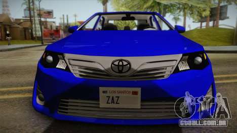 Toyota Camry 2013 para GTA San Andreas