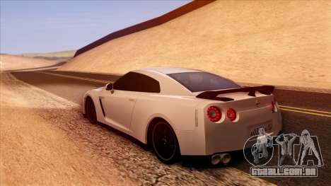 Nissan GT-R R35 para GTA San Andreas