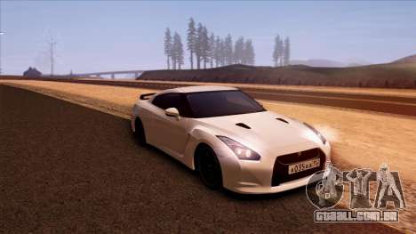 Nissan GT-R R35 para GTA San Andreas