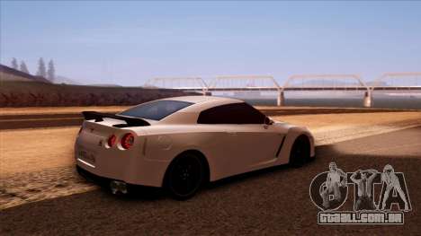 Nissan GT-R R35 para GTA San Andreas