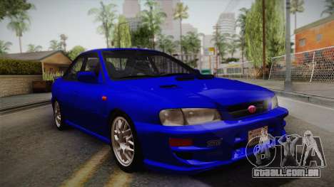 Subaru Impreza WRX STI GC8 1999 v1.0 para GTA San Andreas