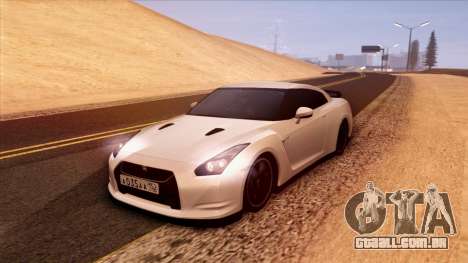 Nissan GT-R R35 para GTA San Andreas