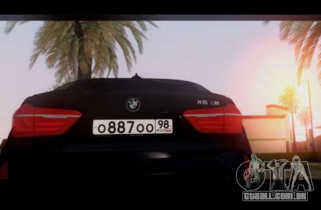 BMW X6M BULKIN ED. para GTA San Andreas