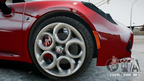 Alfa Romeo 4C 2016 para GTA 4